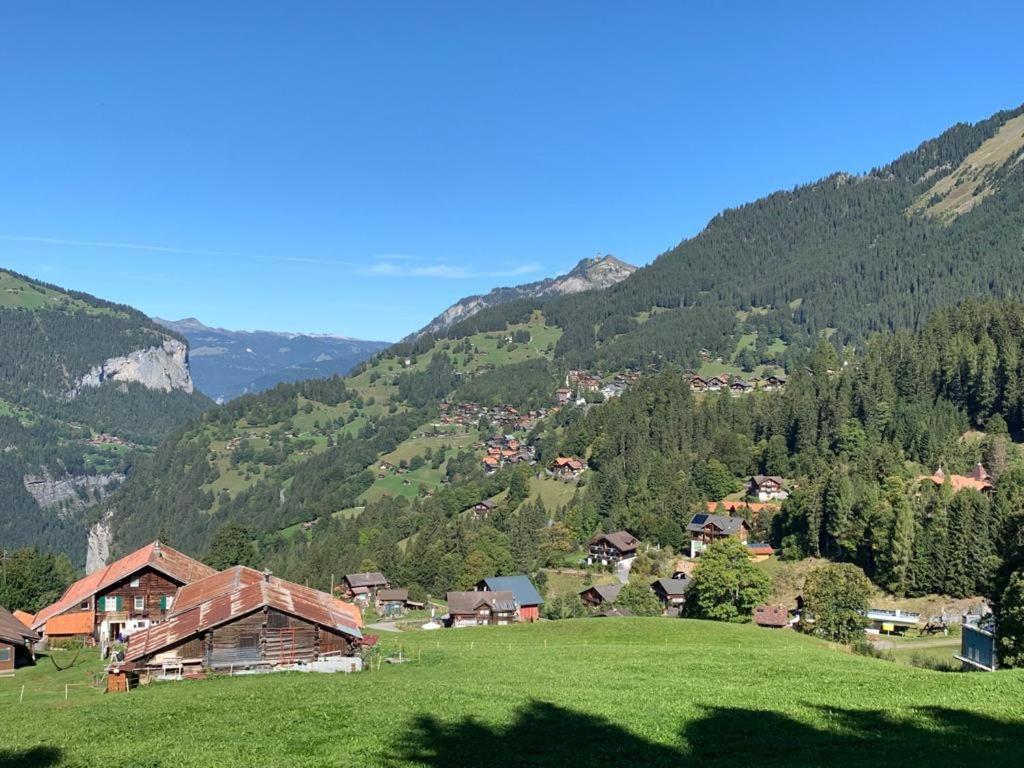 Chalet Schiltwald Innerwengen Exteriör bild