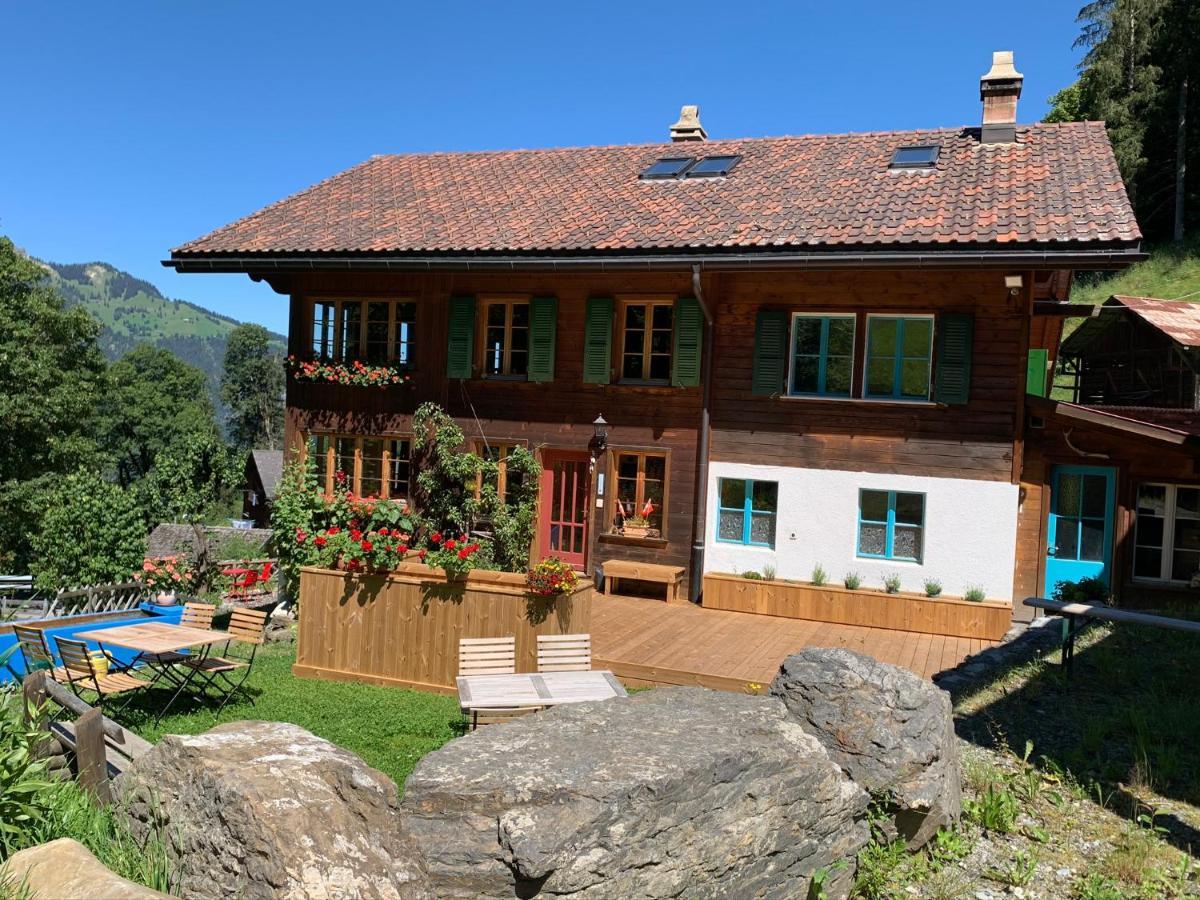 Chalet Schiltwald Innerwengen Exteriör bild