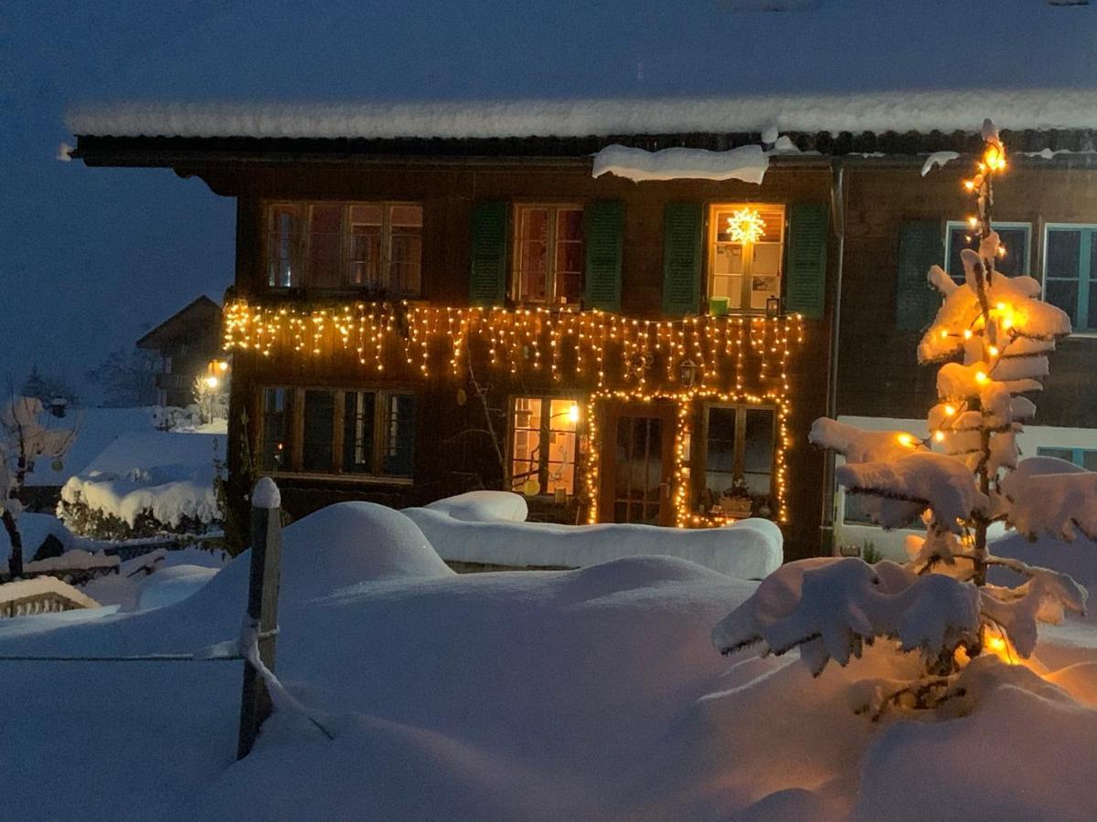 Chalet Schiltwald Innerwengen Exteriör bild
