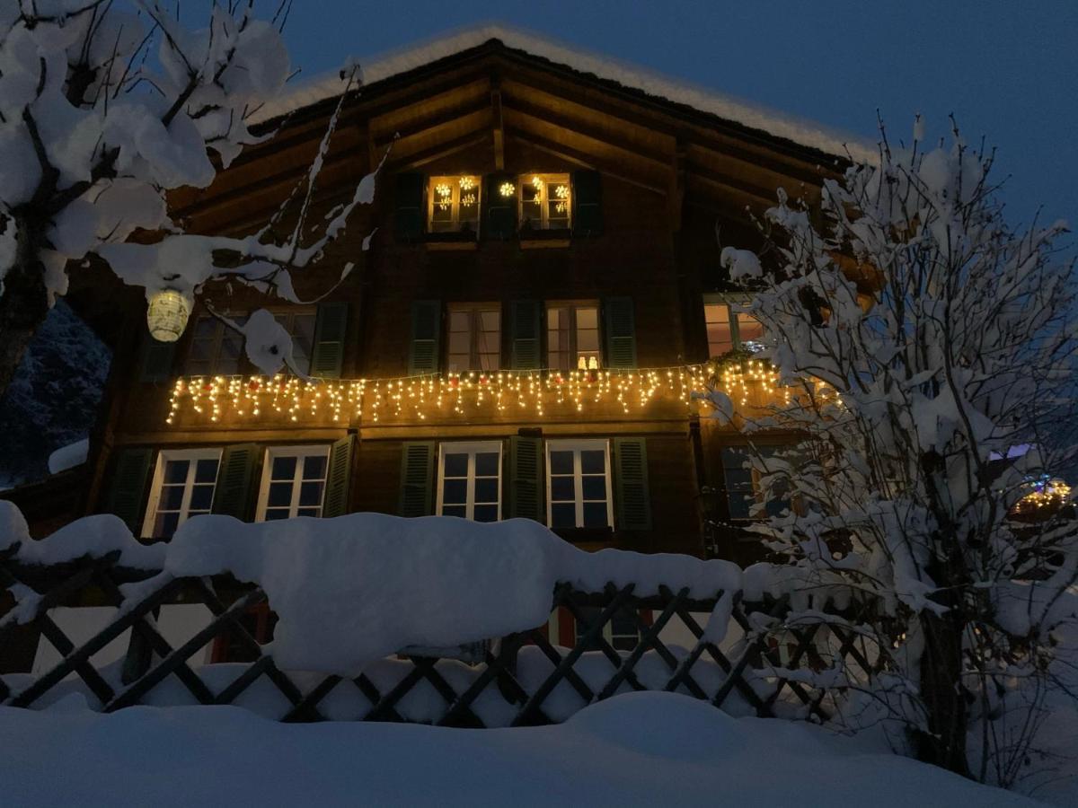 Chalet Schiltwald Innerwengen Exteriör bild