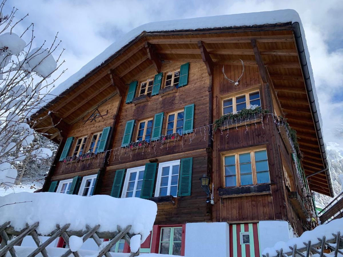 Chalet Schiltwald Innerwengen Exteriör bild