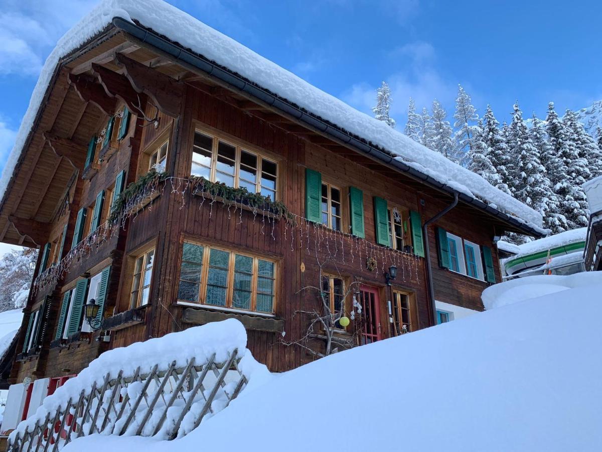 Chalet Schiltwald Innerwengen Exteriör bild