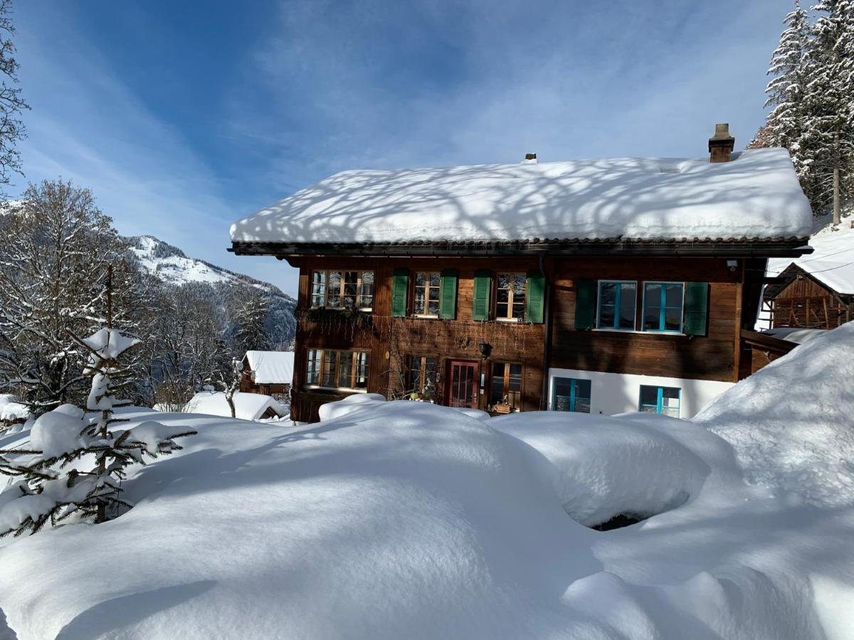 Chalet Schiltwald Innerwengen Exteriör bild